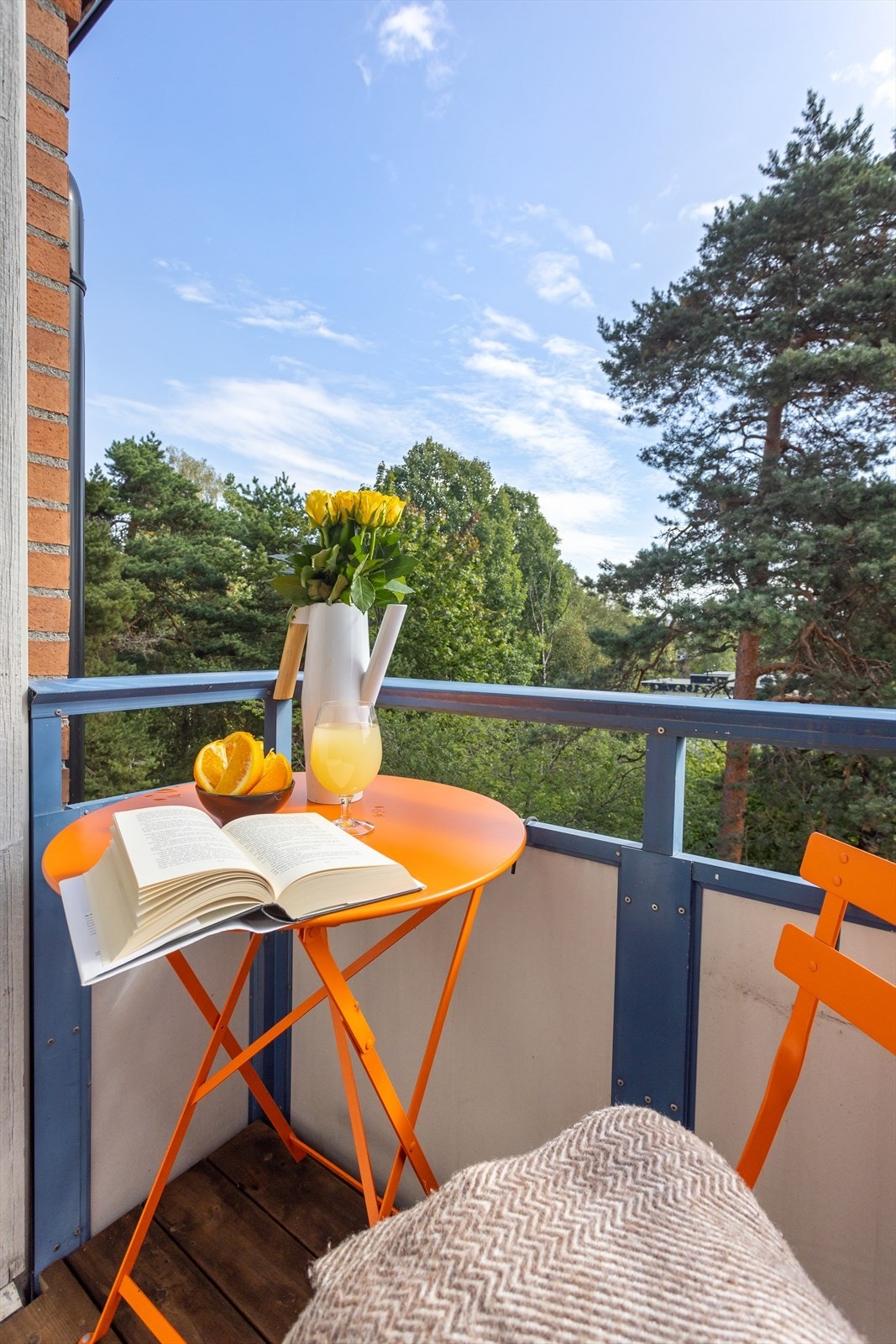 Balkongen er på ca. 2 kvm Galleribilde