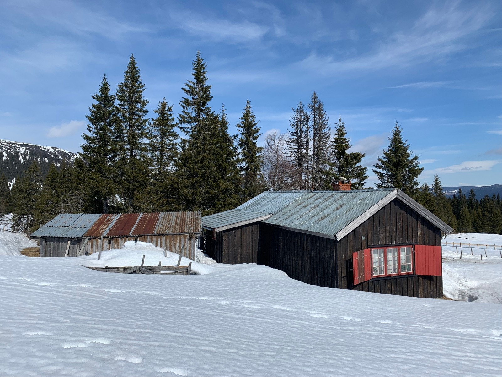 Seter på Roåker Galleribilde
