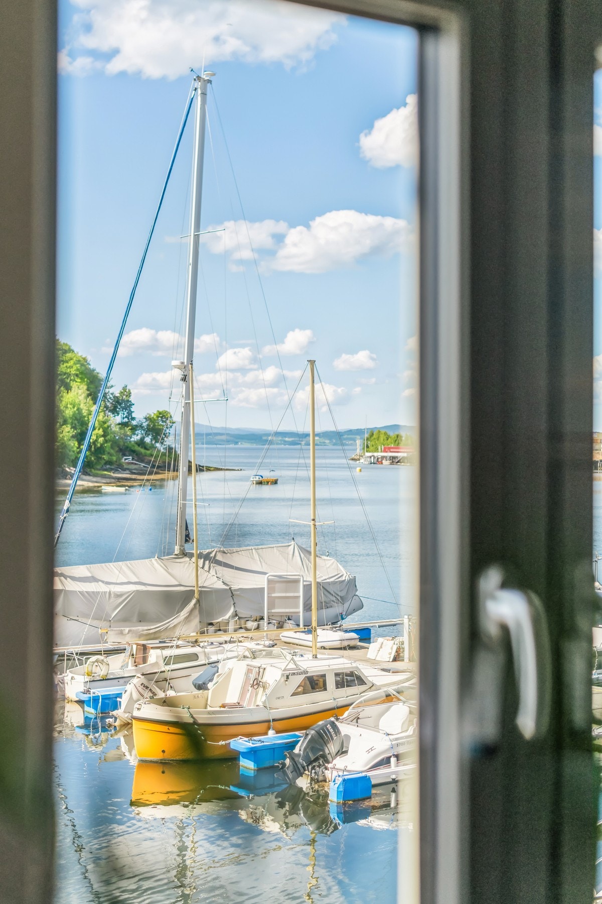 Utsikt fra kjøkken. Galleribilde