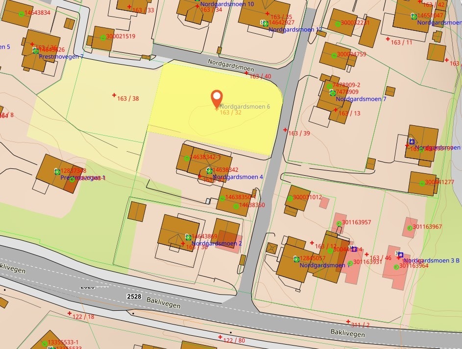 Kart Nordgardsmoen 6 Galleribilde