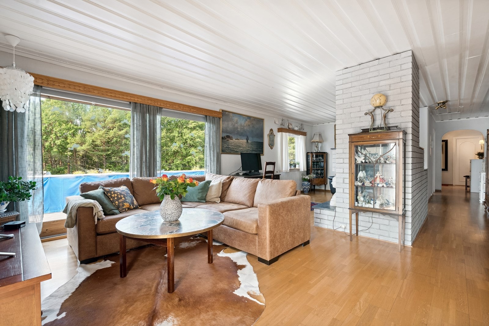 Stor romslig stue Galleribilde