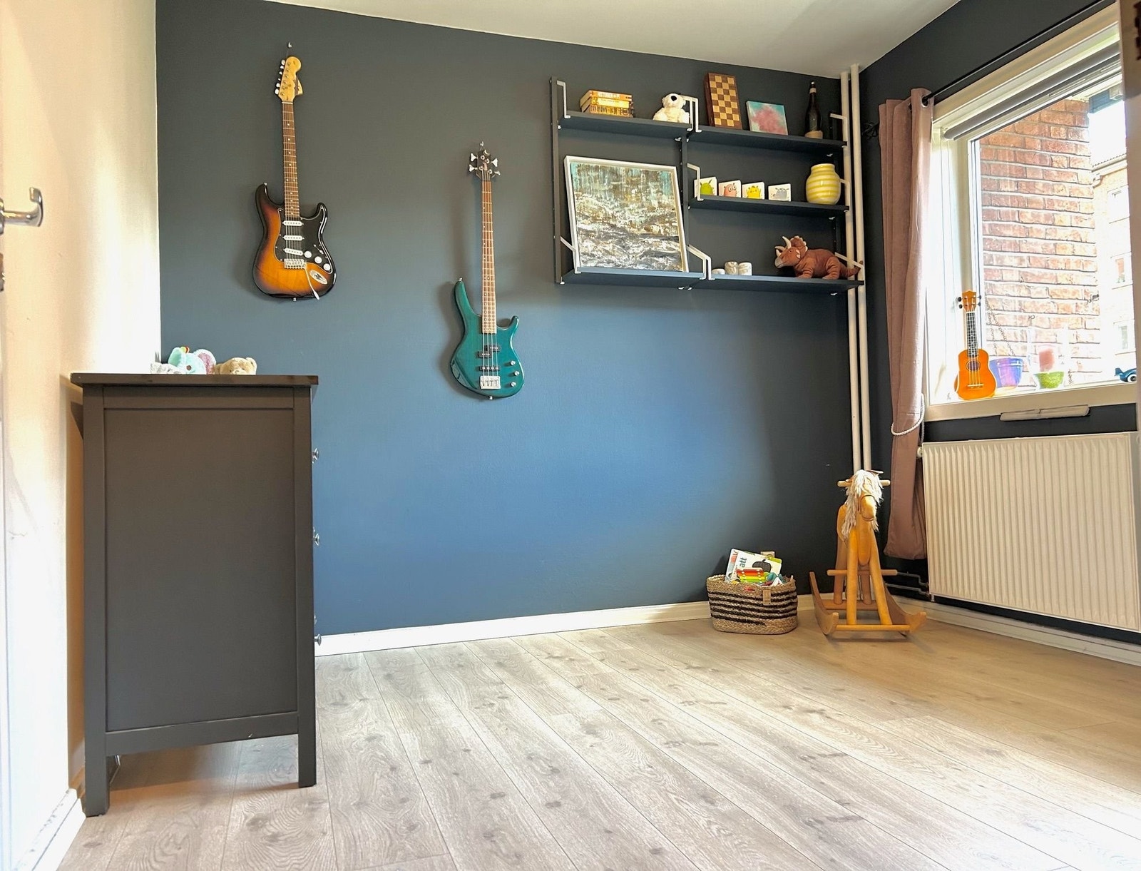 I dag brukes rommet som barnerom, og har tidligere blitt brukt som kombinert kontor og gjesterom. Galleribilde