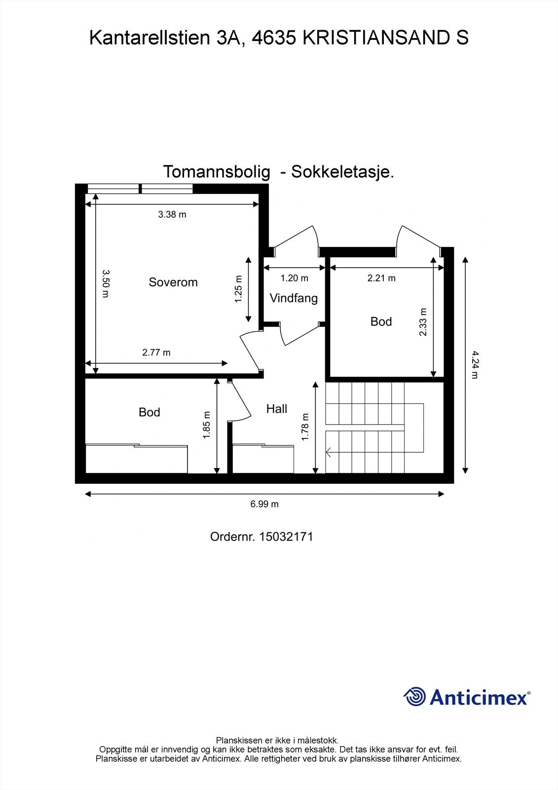 Plantegning - U.etg Galleribilde