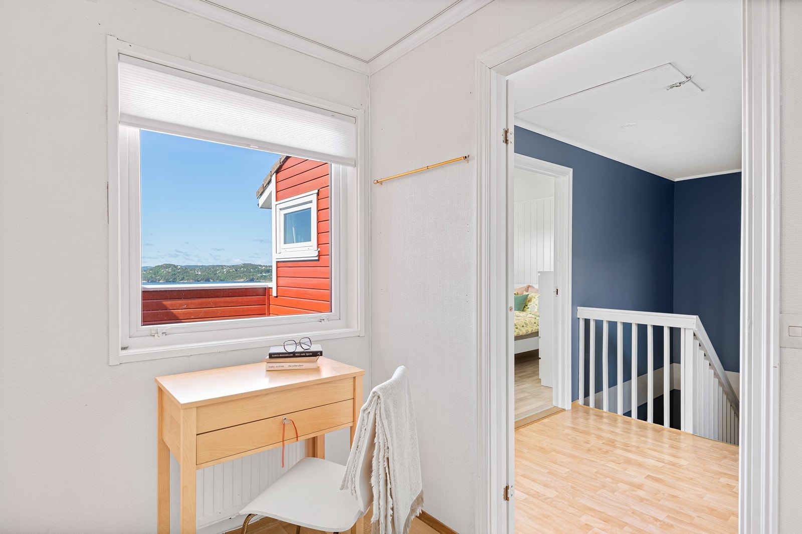 Utsikt fra soverommet. Galleribilde