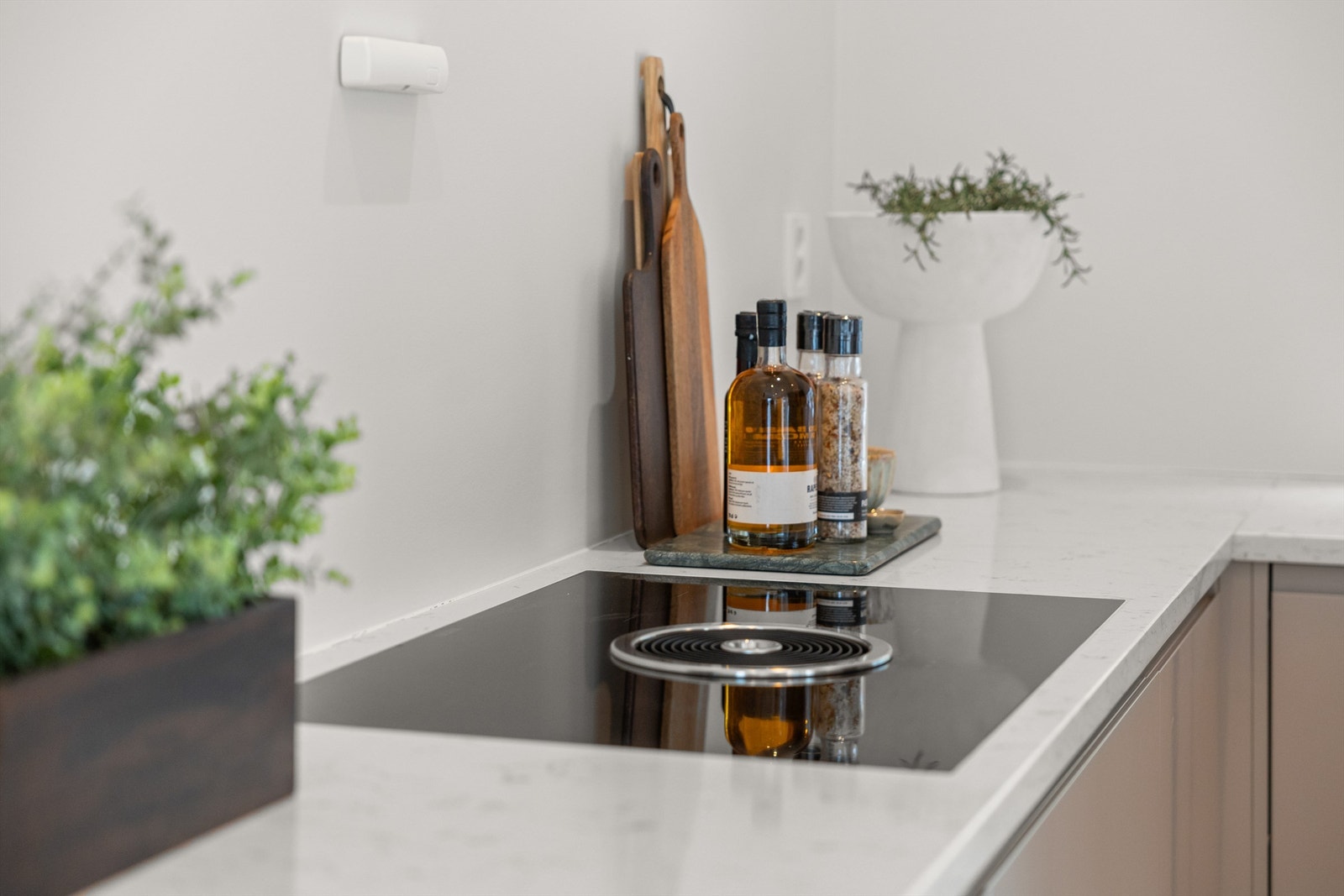 Detalj kjøkken - hovedplanet. Galleribilde
