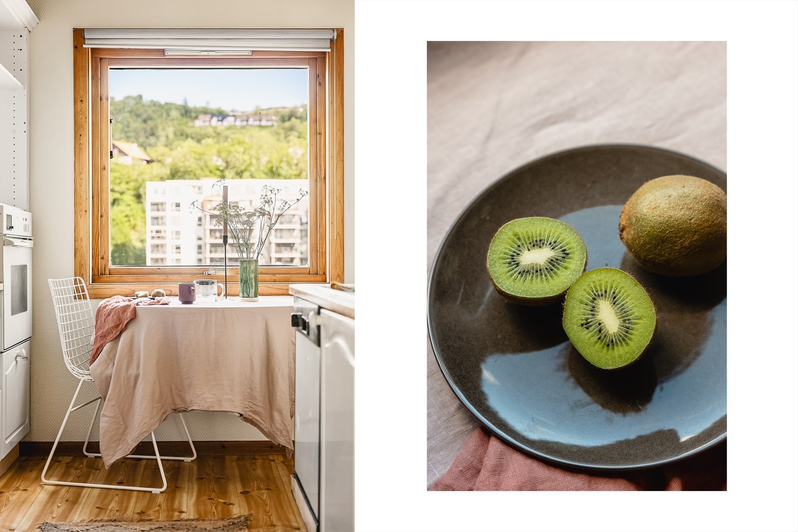 Her kan man nyte frokosten med pen utsikt mot Nattlandsfjellet, Landåsfjellet og Ulriken. Galleribilde
