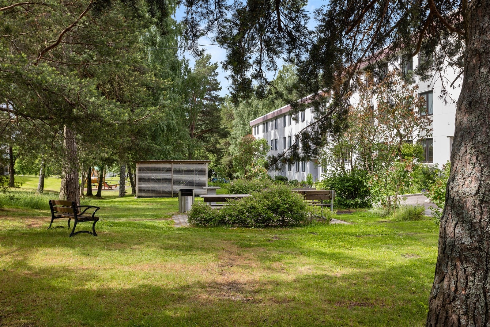 Hyggelig sittegruppe i felles arealene. Galleribilde