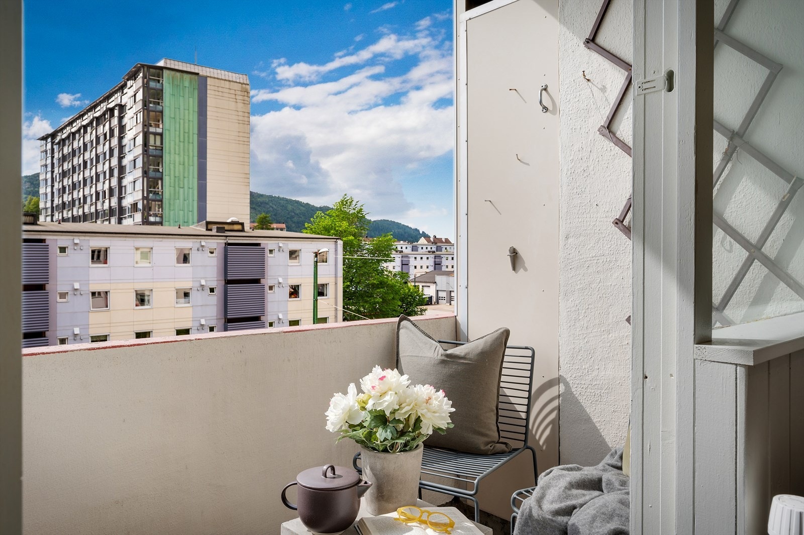 - Koselig balkong på 2,5 m² - Galleribilde