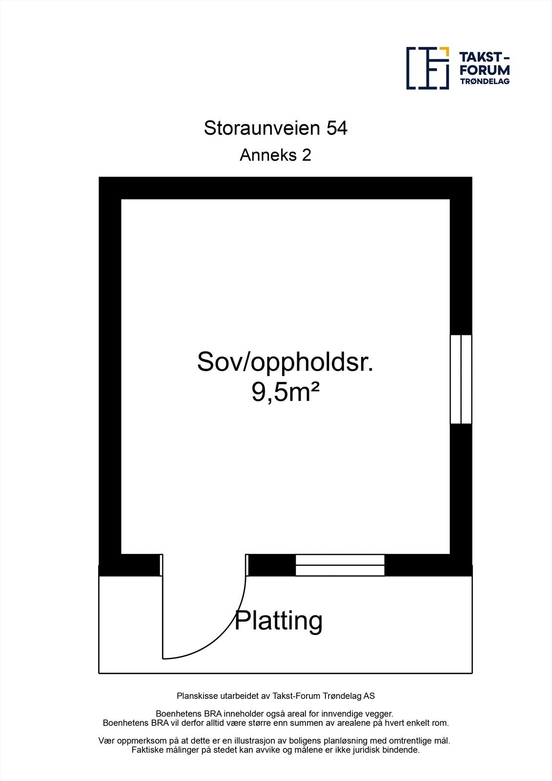 Plantegning anneks 2 Galleribilde