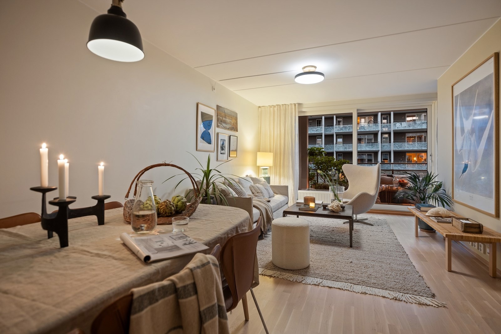 Kveldsstemning Galleribilde