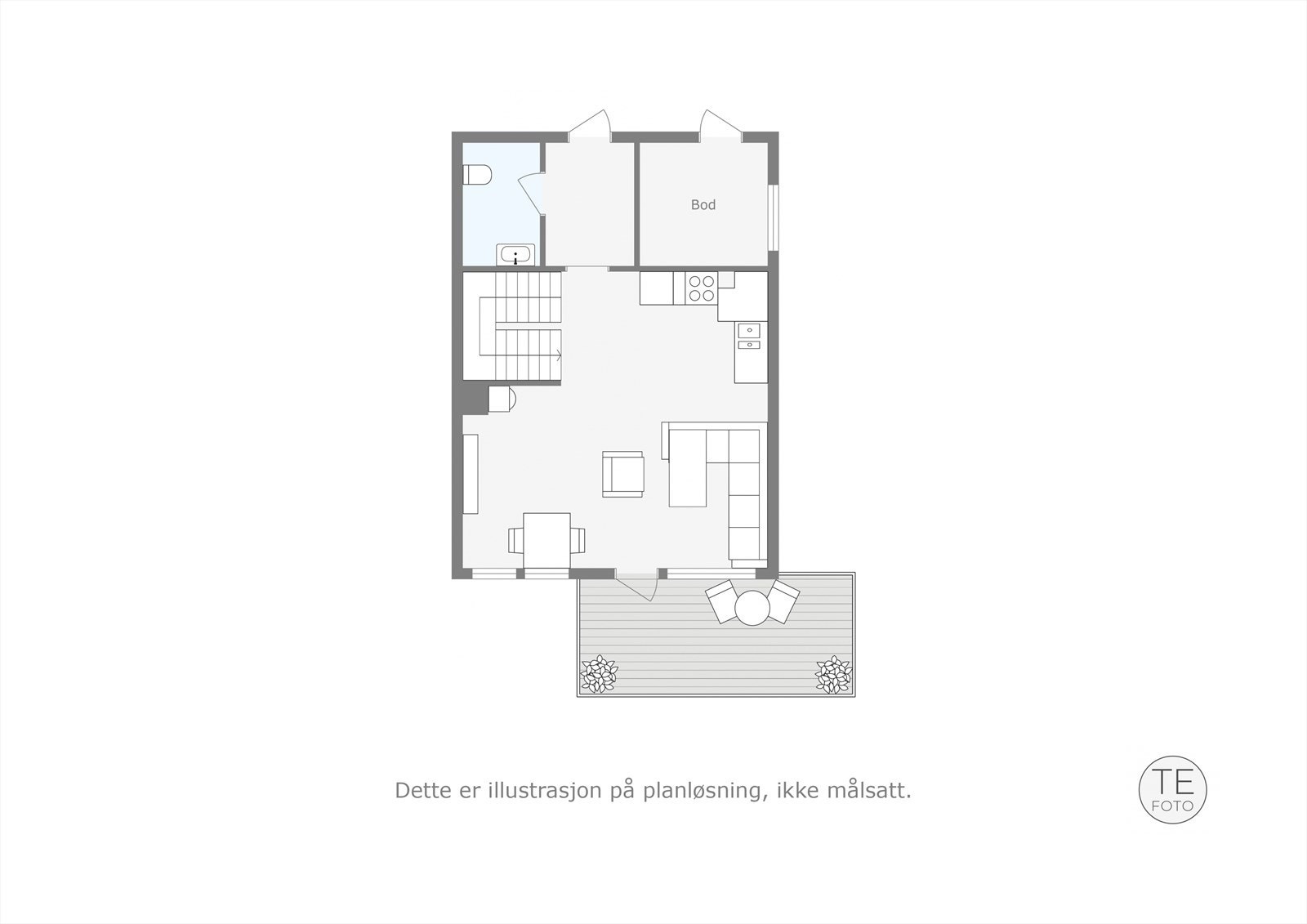 Plantegning 2. etasje. Galleribilde