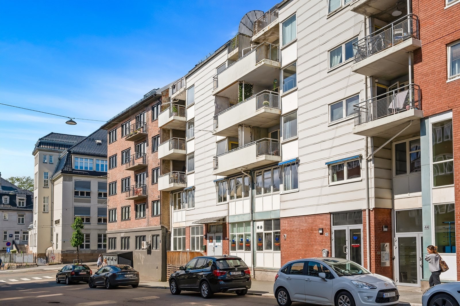 Område har beboerparkering Galleribilde