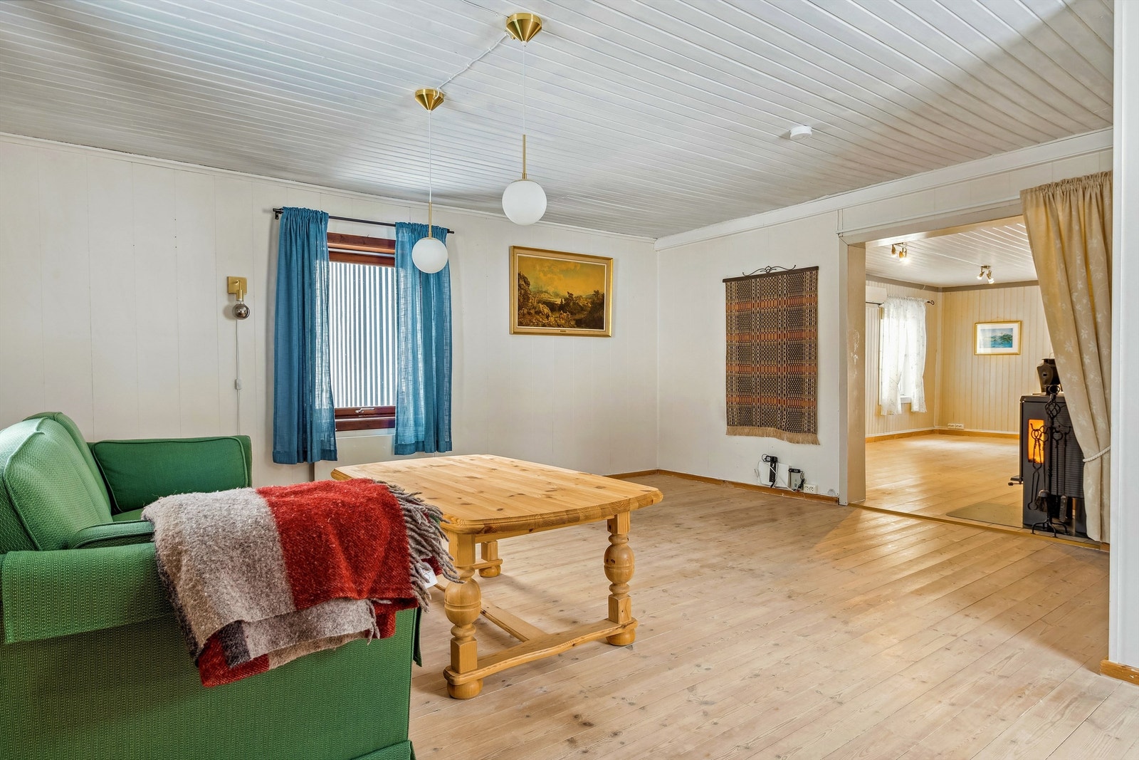 Romslig stue Galleribilde