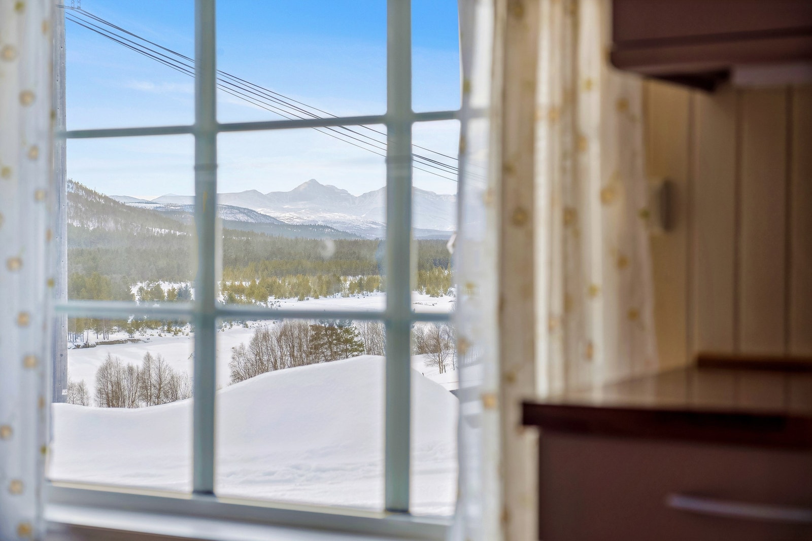 Fantastisk utsikt fra kjøkkenet! Galleribilde