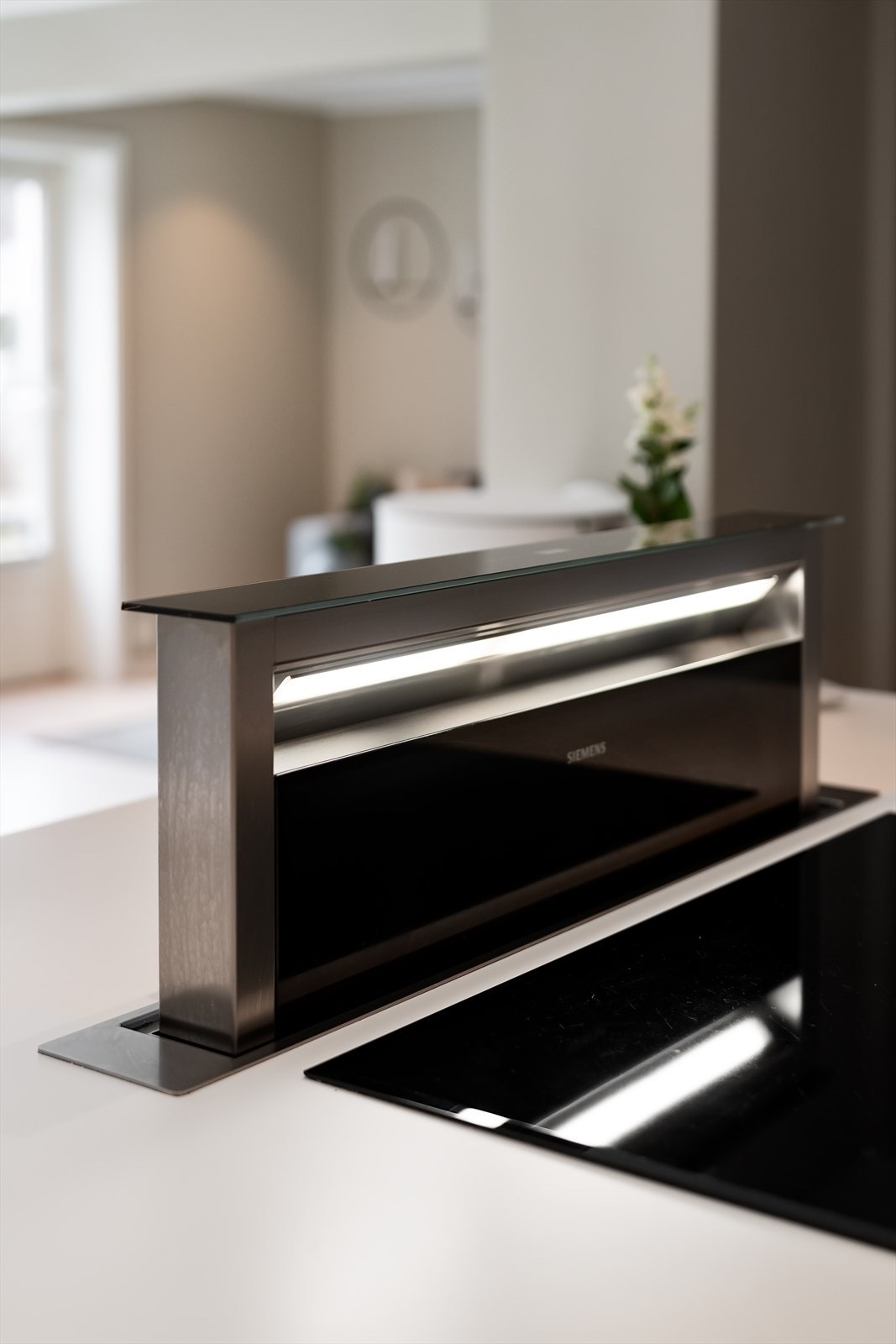 Integrert ventilator i platetop Galleribilde
