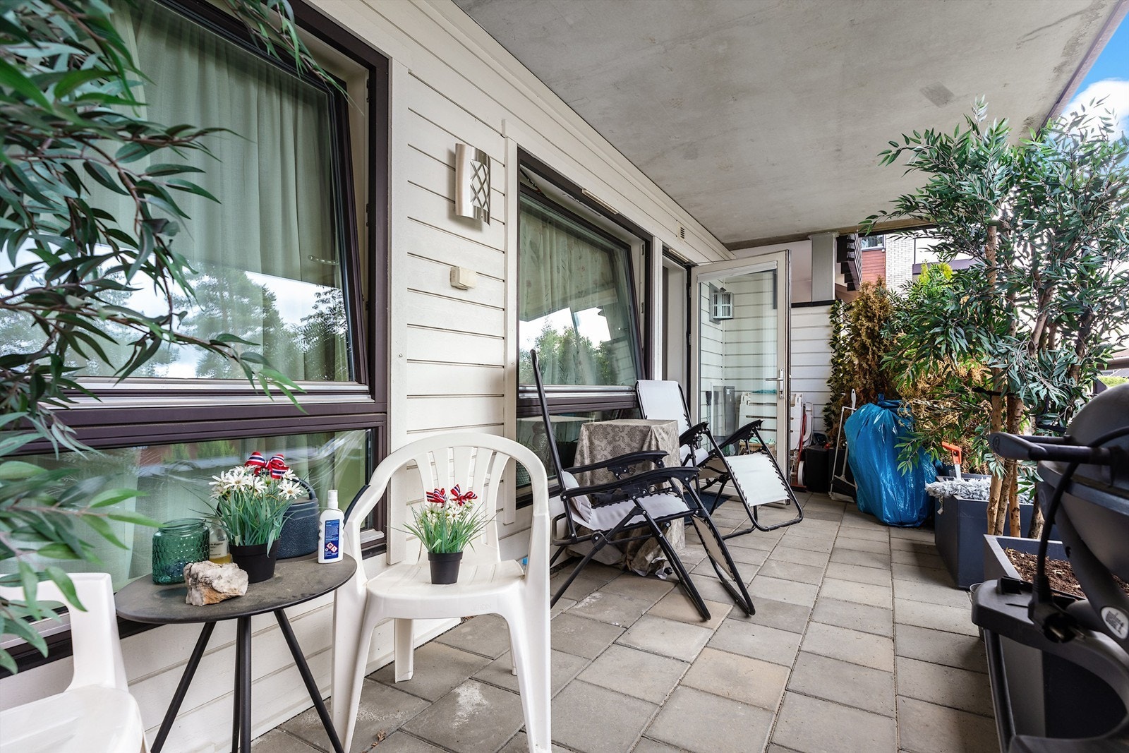Terrasse på ca. 15 kvm Galleribilde