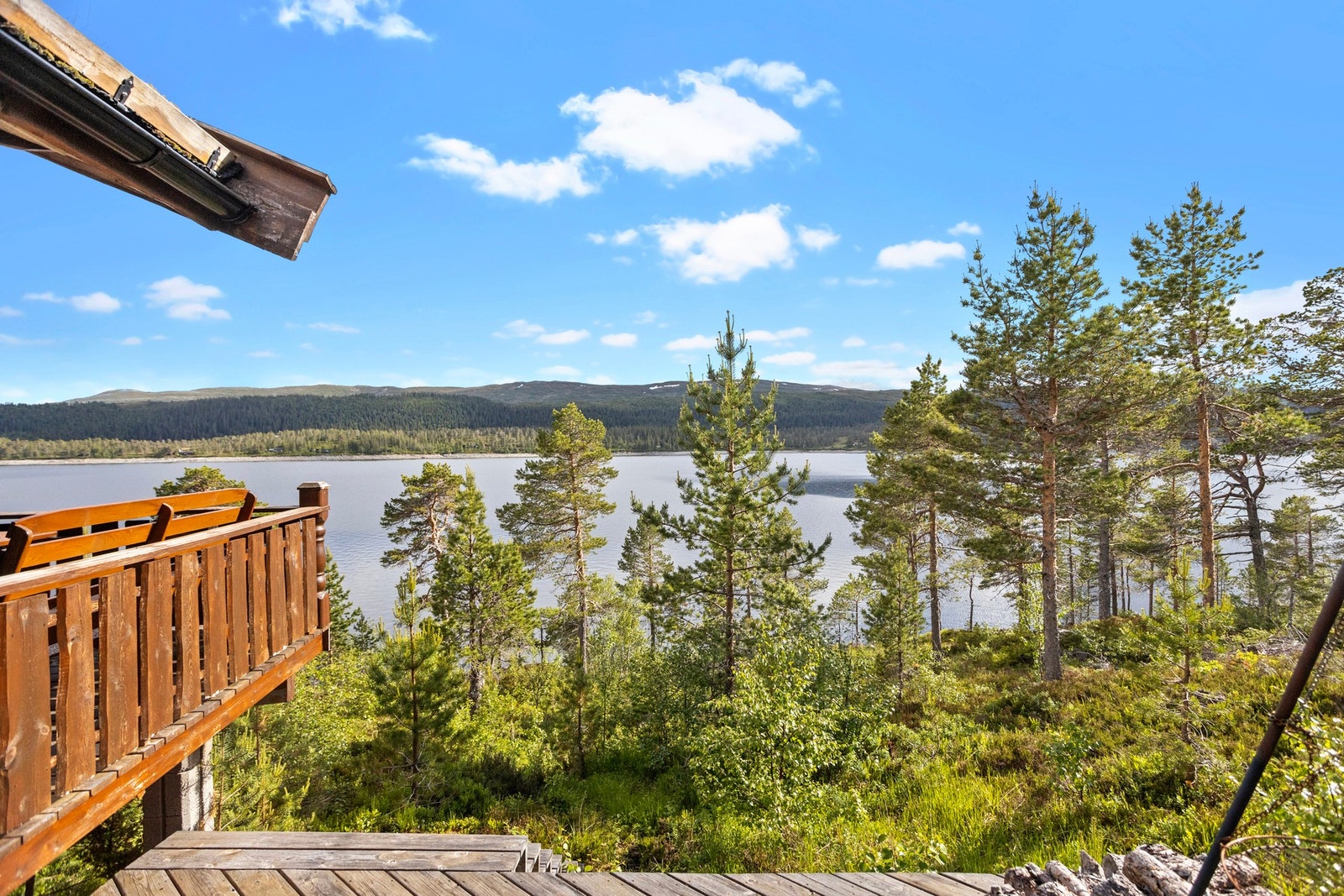 Utsikt fra inngangsparti Galleribilde