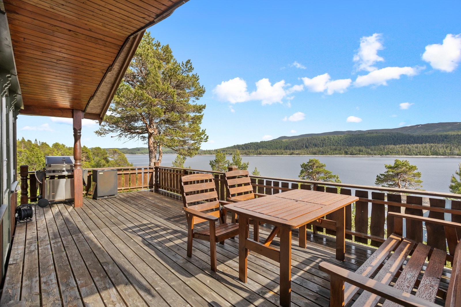 God plass til utemøblement. Galleribilde