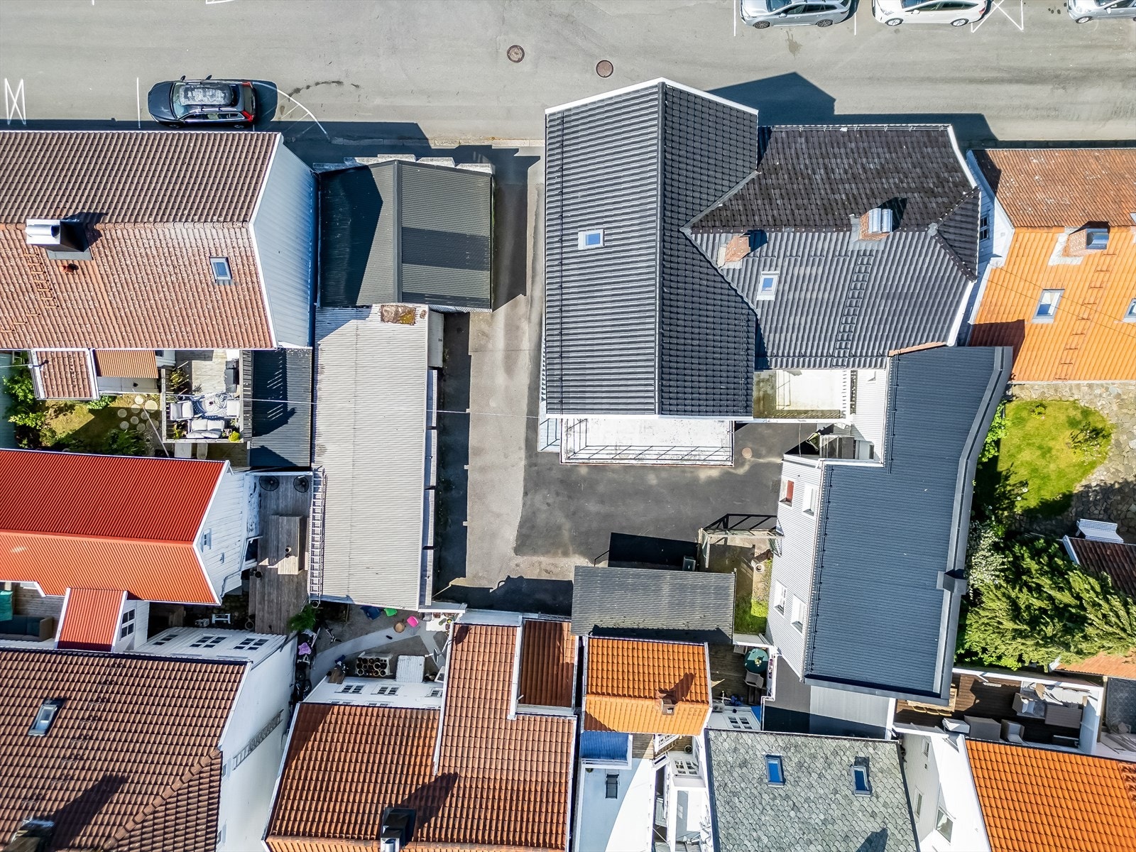 Dronefoto Galleribilde