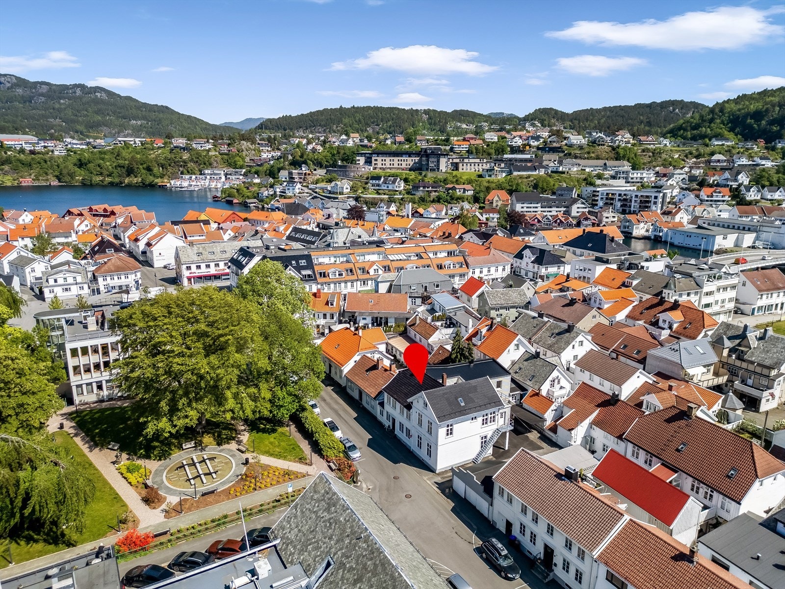 Dronefoto Galleribilde