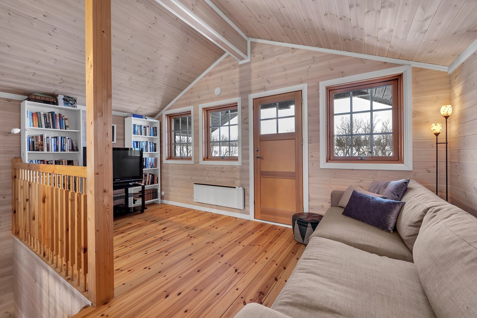 Loftstuen har ekstra takhøyde Galleribilde