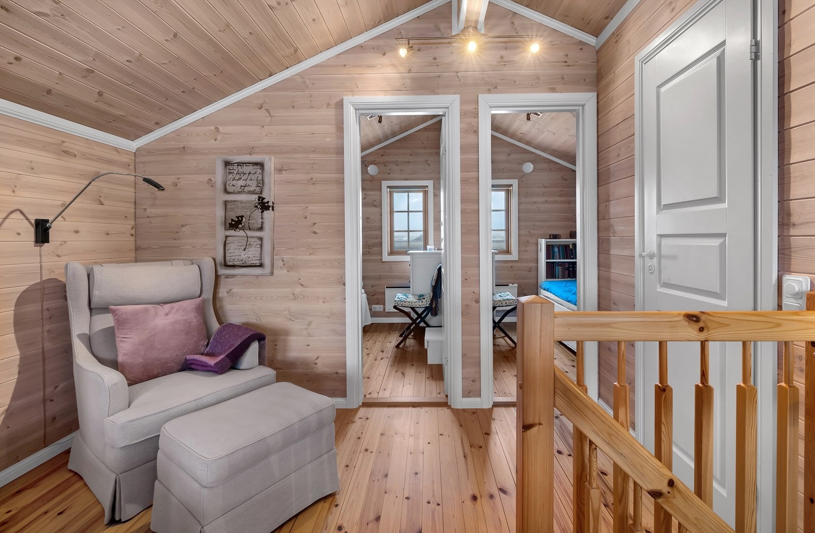 Bakre del av loftstuen Galleribilde