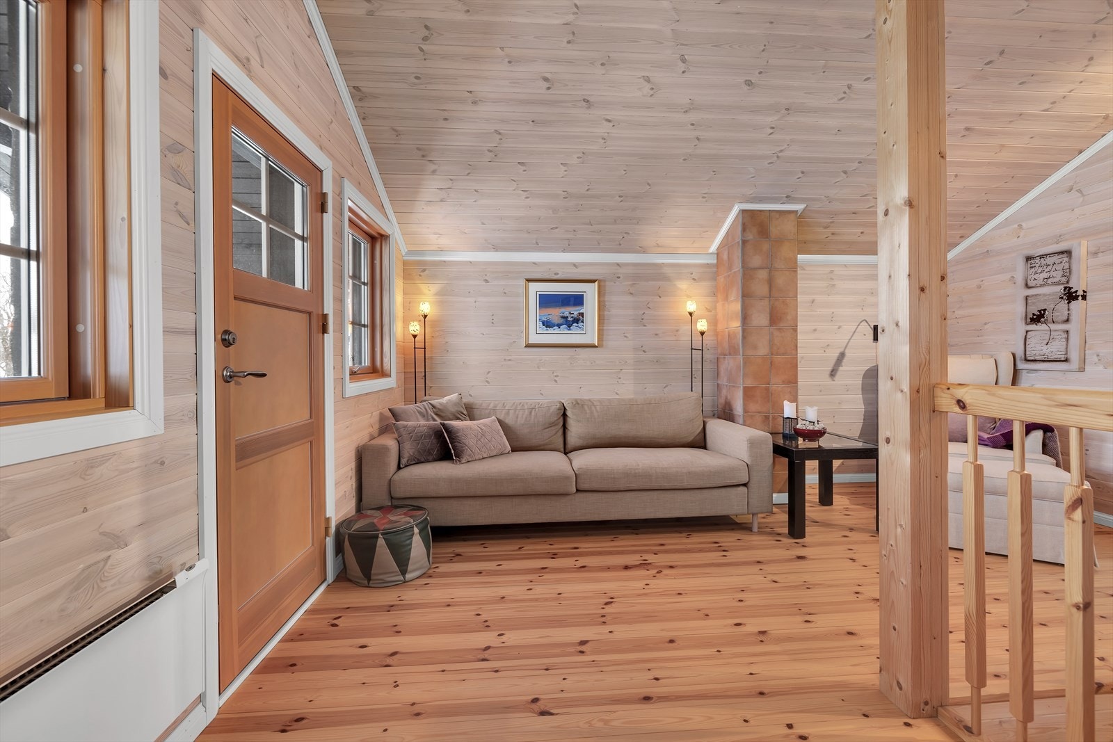 Bakre del av loftstuen Galleribilde