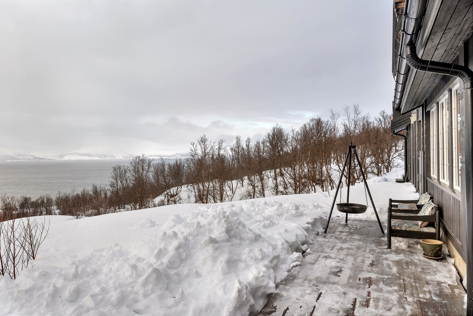 Fantastiske sol- og utsiktsforhold Galleribilde