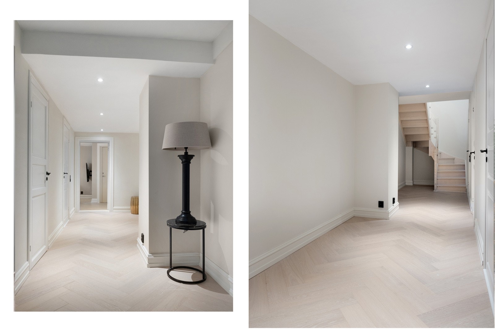 Lekker parkett i fiskebensmønster. Galleribilde