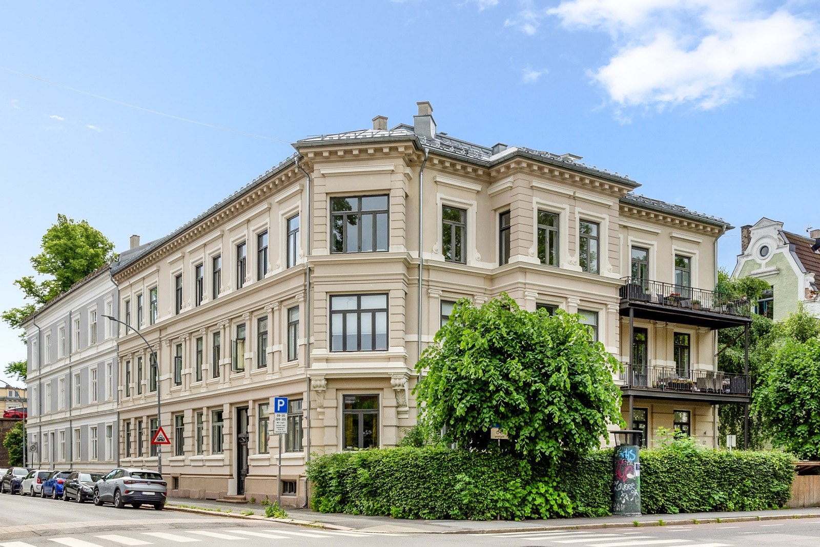 Klassisk bygård med attraktiv beliggenhet på Briskeby. Galleribilde