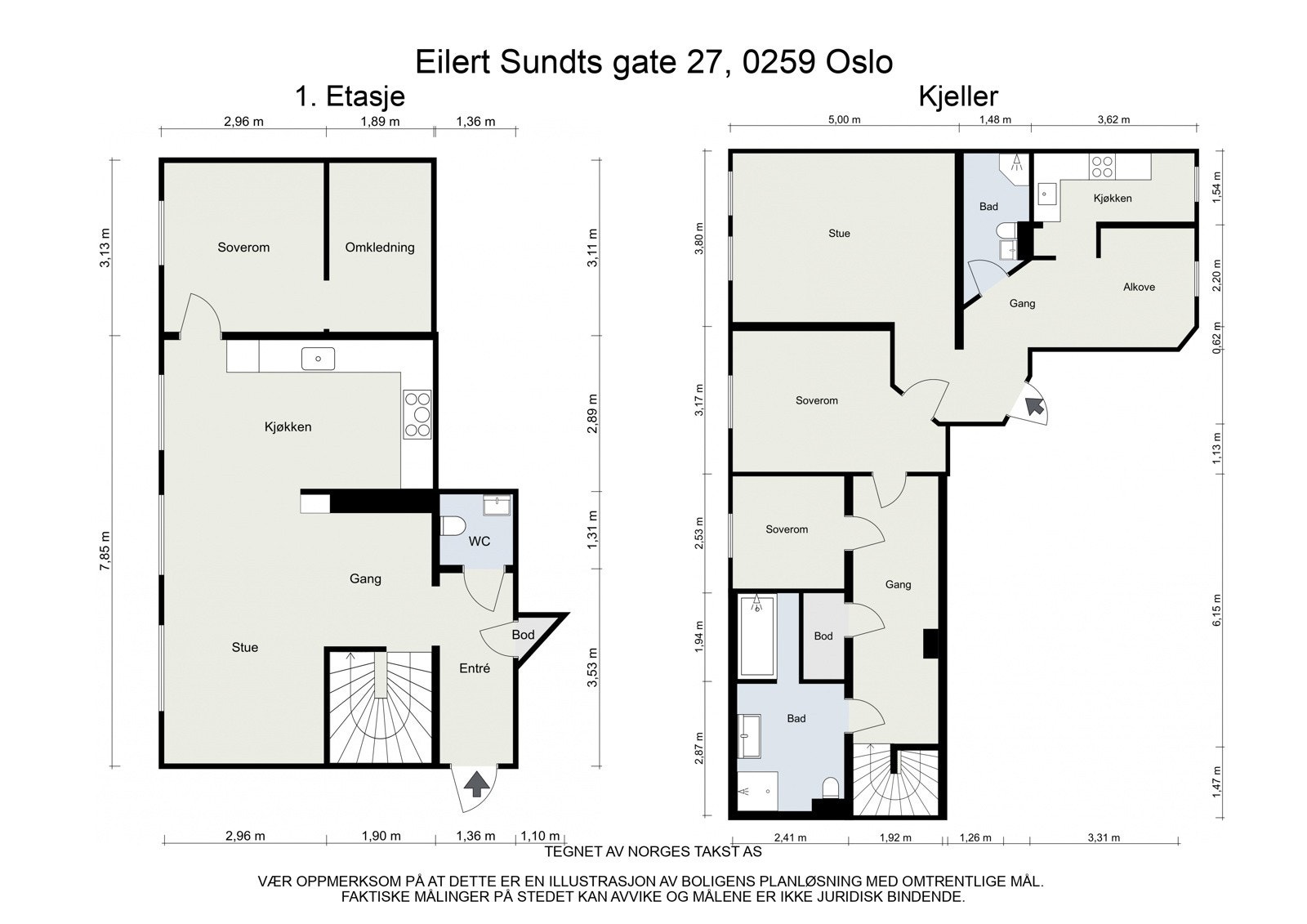 Her får du en innholdsrik bolig over to plan med elektrisk gulvvarme i begge etasjer. Galleribilde