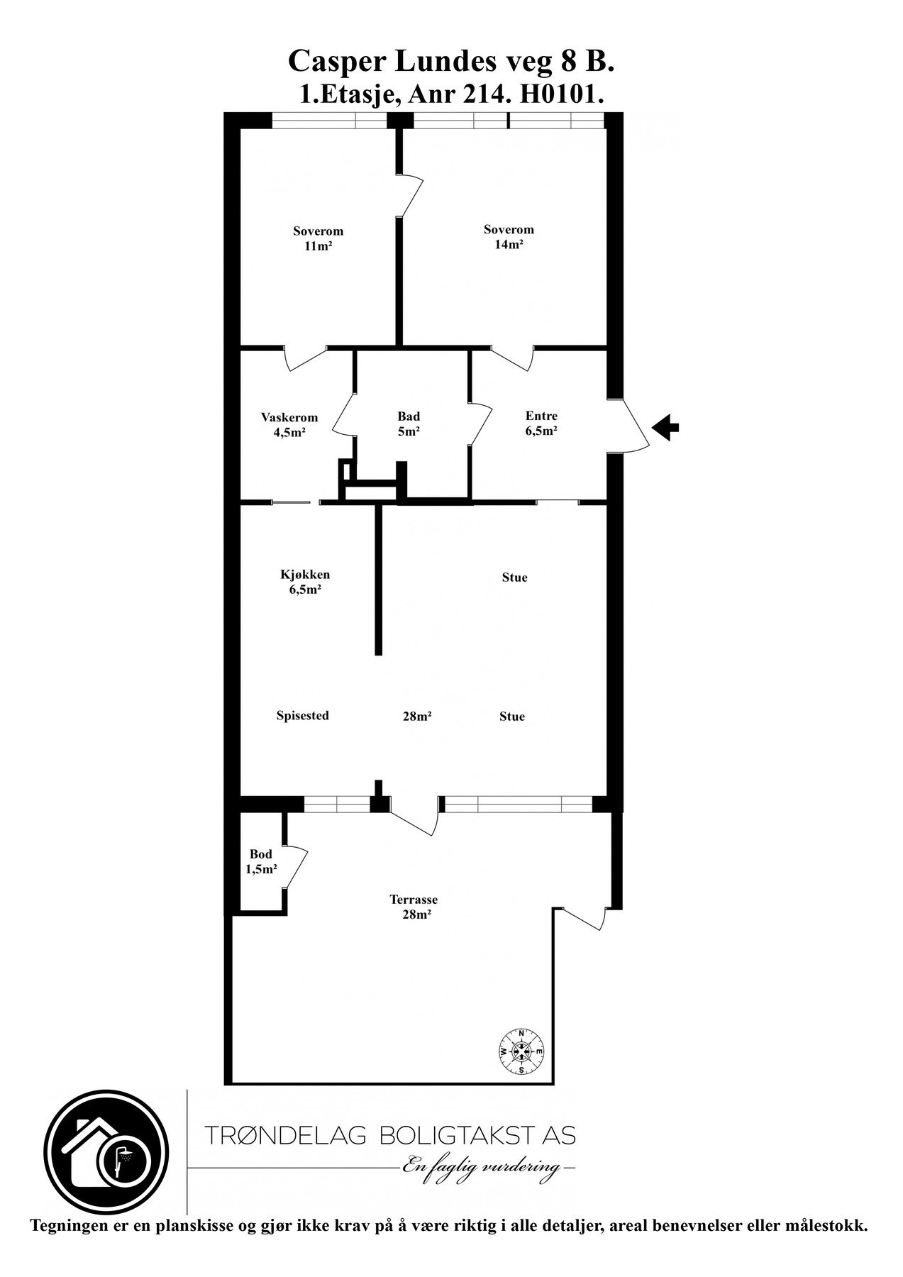 Planskisse. Galleribilde