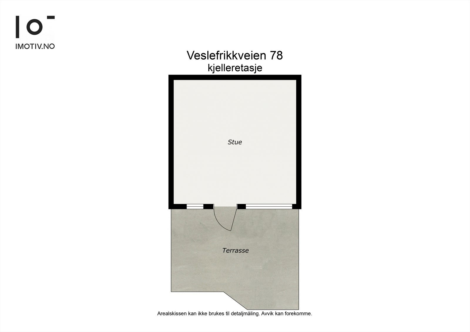 - Plantegning underetasje - Galleribilde
