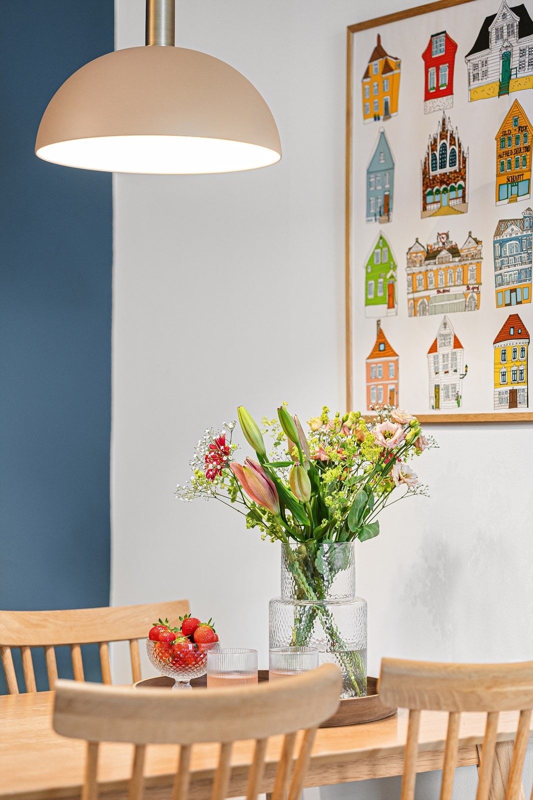 Her kan du invitere venner og familie for hyggelige kvelder med sentrum like utenfor døren. Galleribilde