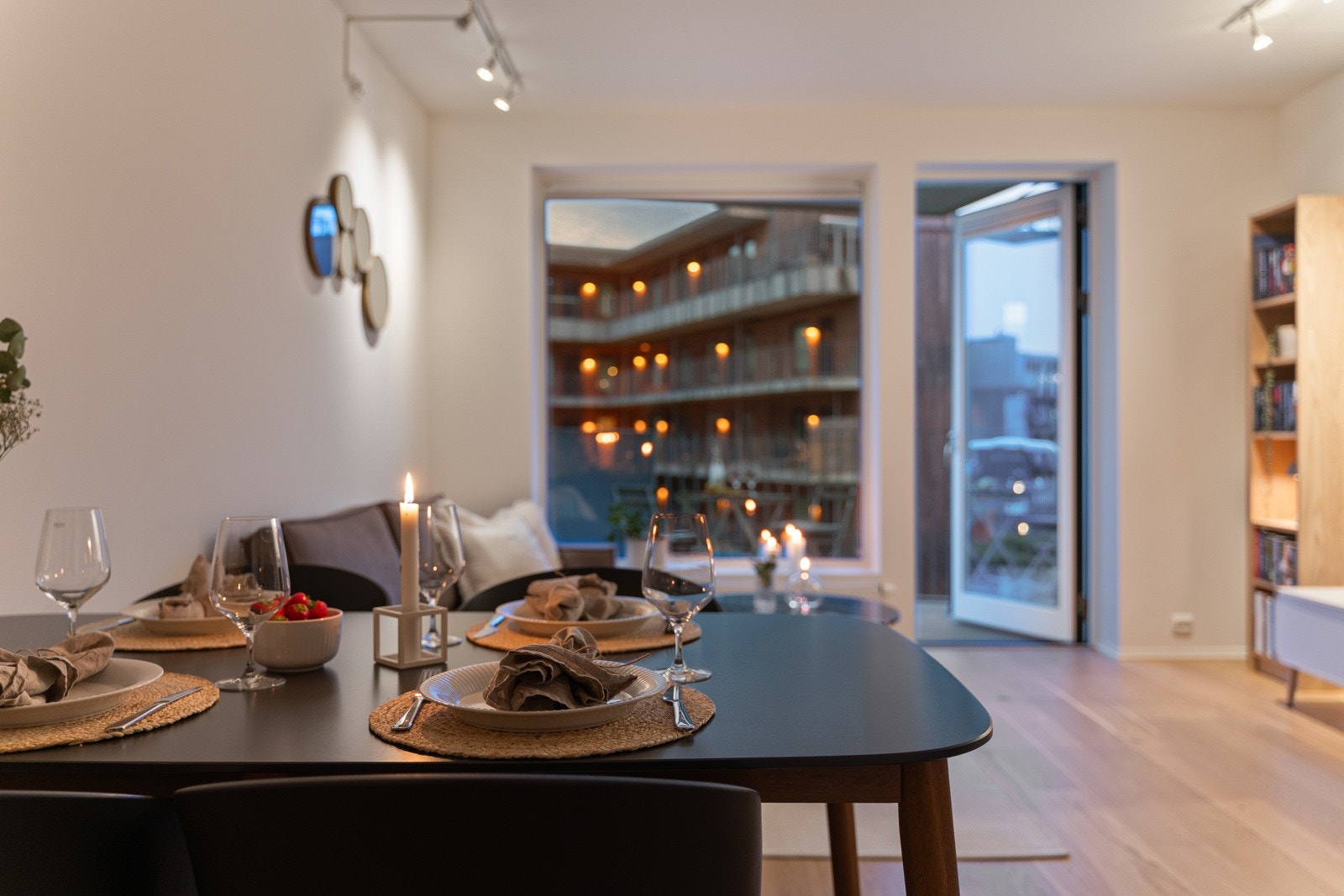 Kveldsbilde - Stue Galleribilde