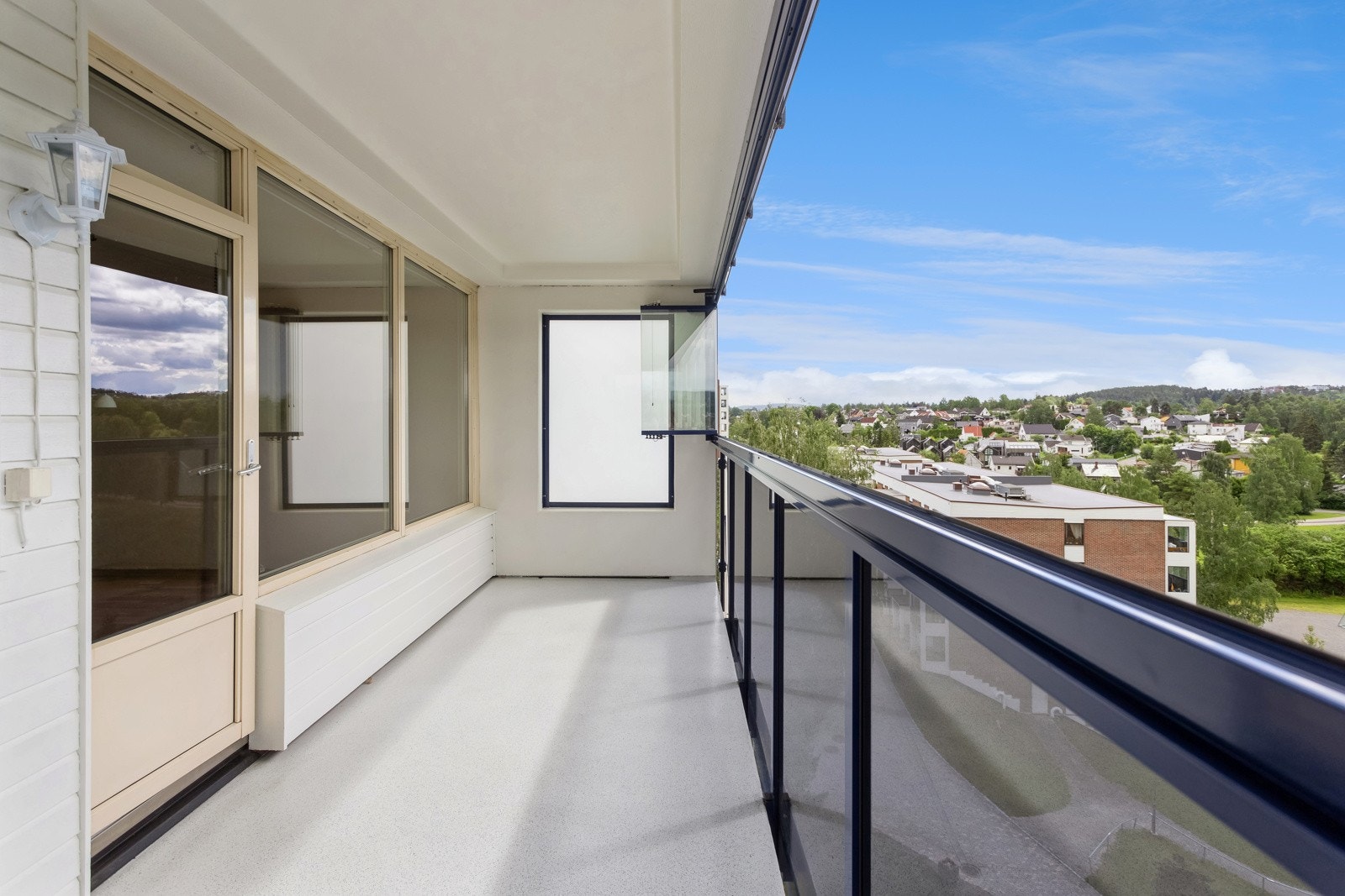 Balkongen ble rehabilitert i regi av brl i 2022. Galleribilde