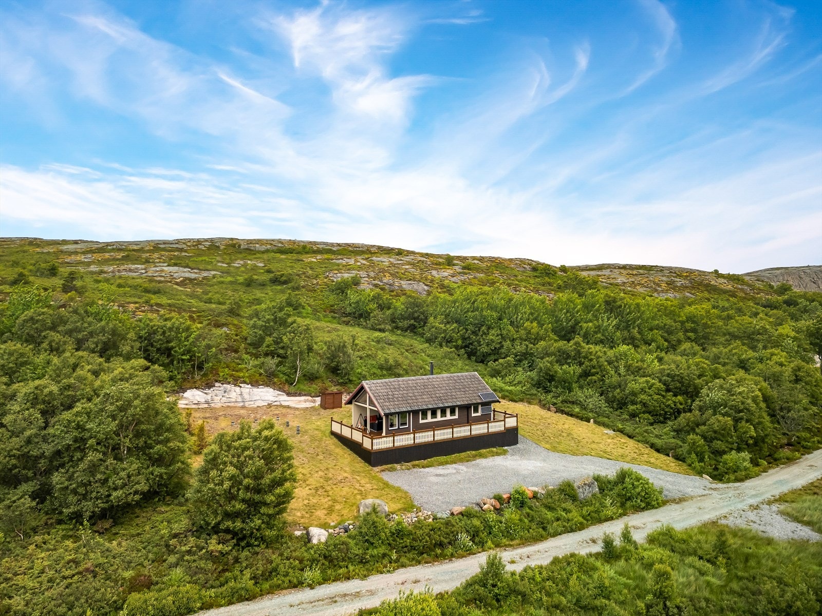 Dronefoto Galleribilde