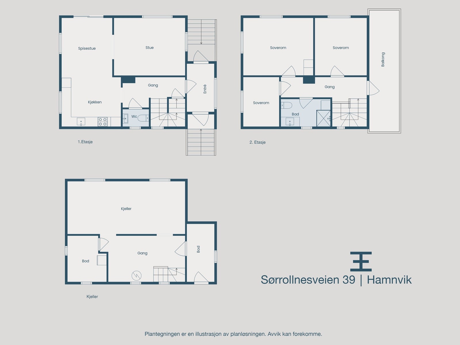 Plantegninger samlet Galleribilde