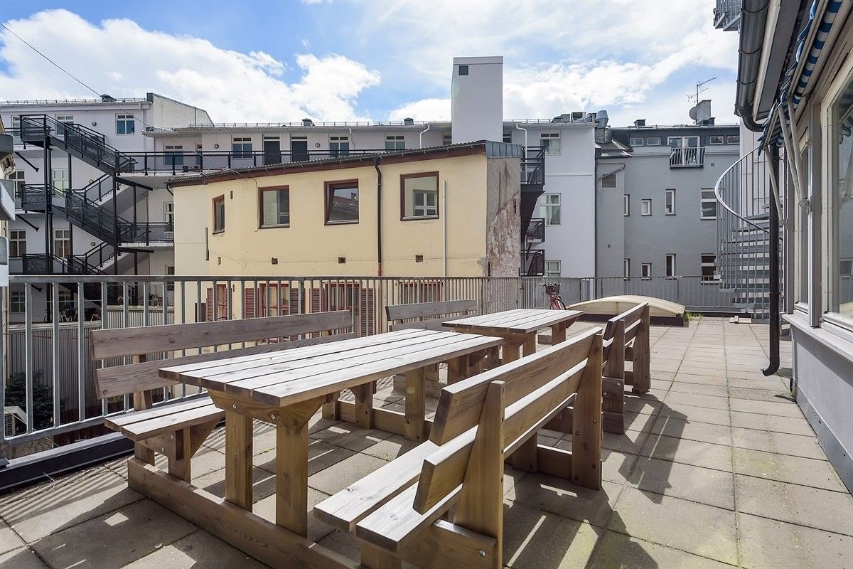 Felles terrasse i 2. etg Galleribilde