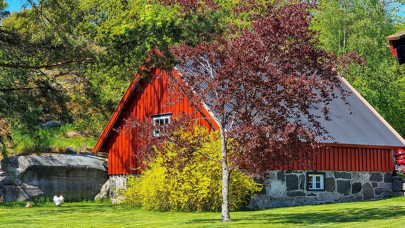 Bygget virker solid og vil kunne fungere godt til lagring av redskap og diverse utstyr. (Privat foto) Galleribilde