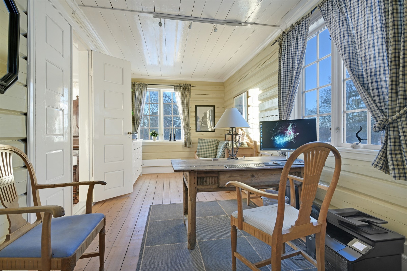 Soverom som også fint kan brukes som kontor eller hobbyrom. Her er det mange muligheter. Galleribilde