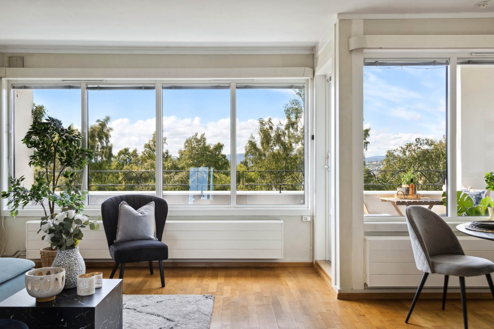 Gode lysforhold i stuen Galleribilde