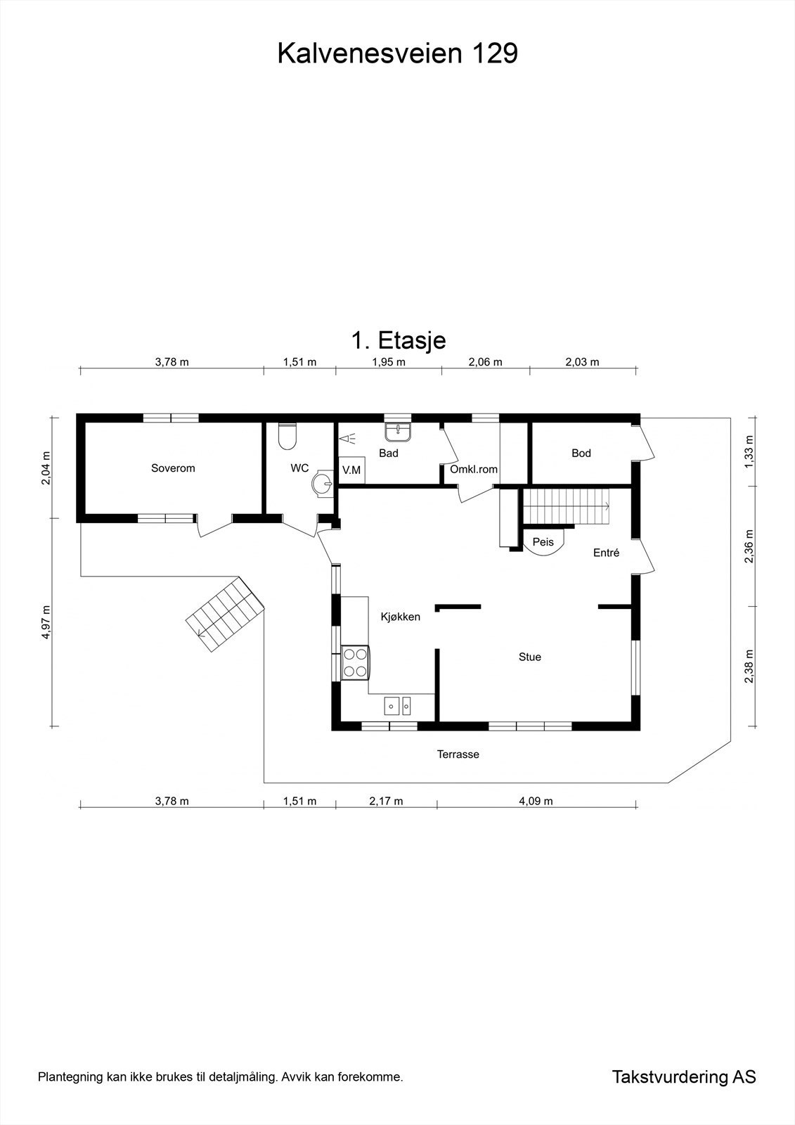 - Planskisse 1.etasje - Galleribilde