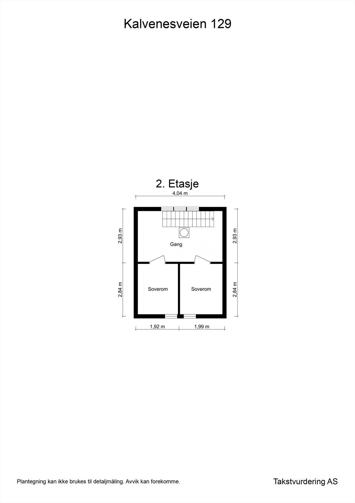 - Planskisse 2.etasje - Galleribilde