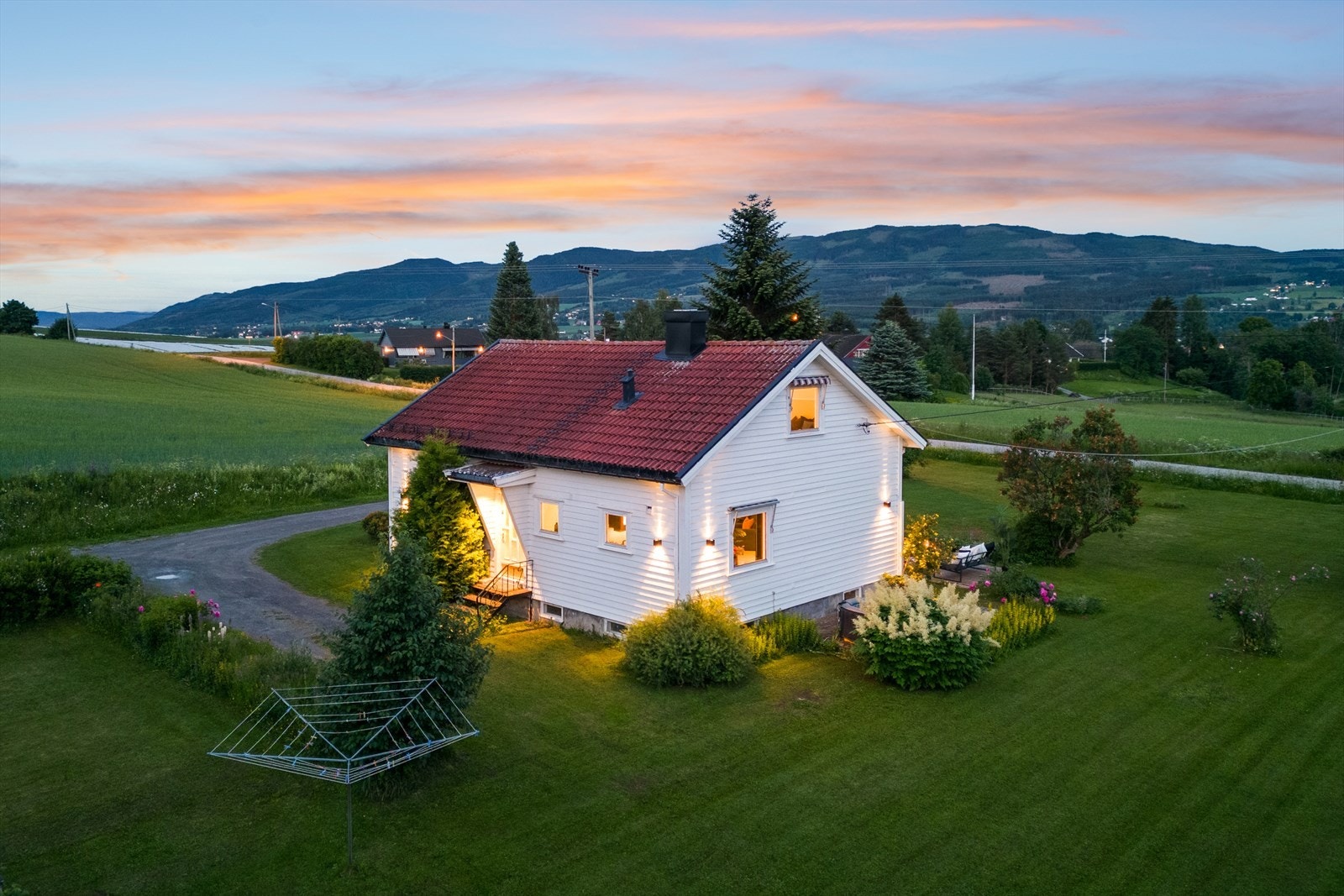 Nyt et flott naturlandskap i svært hyggelige omgivelser. Galleribilde