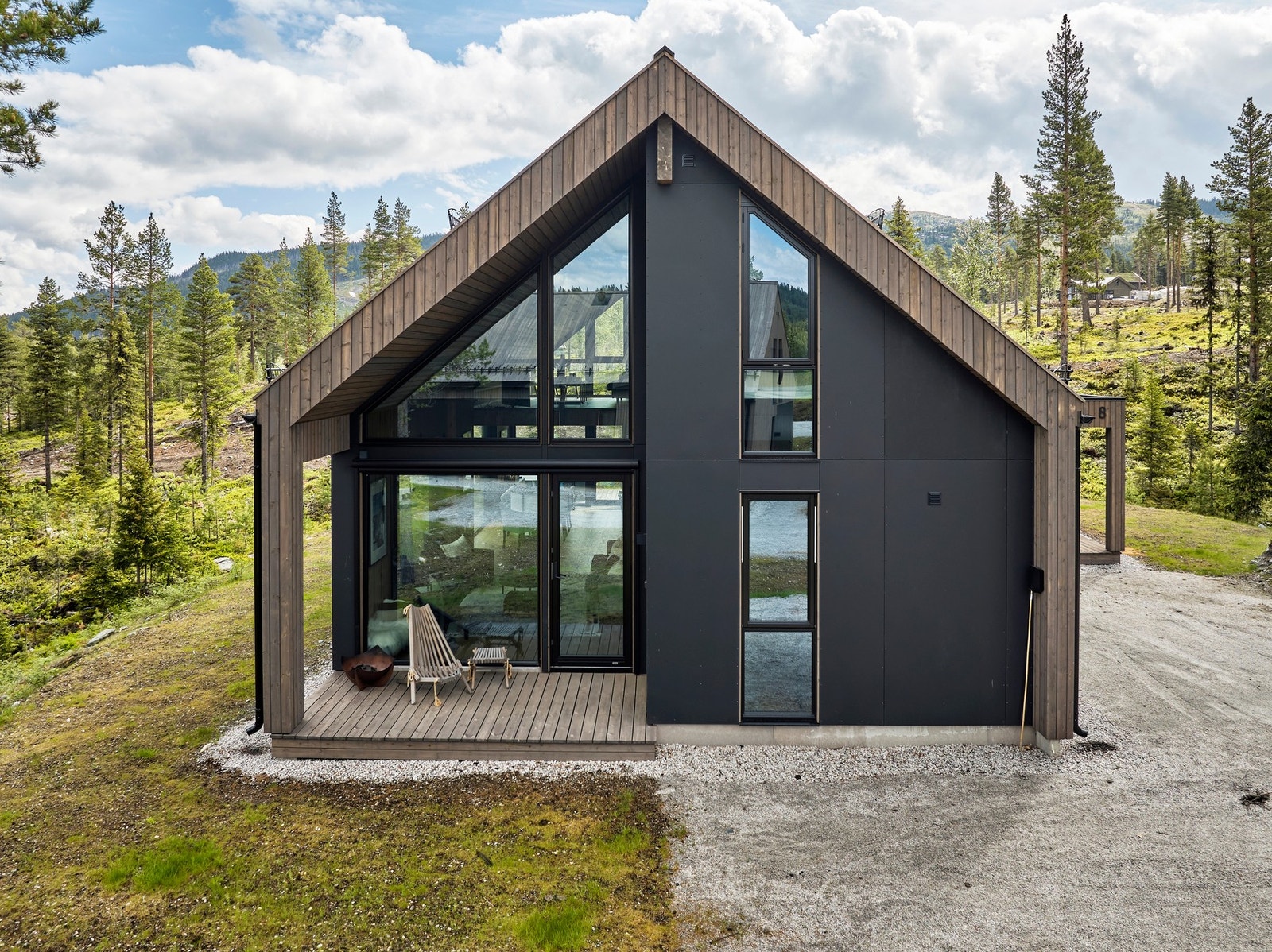 Moderne hytte - klar for overtagelse Galleribilde