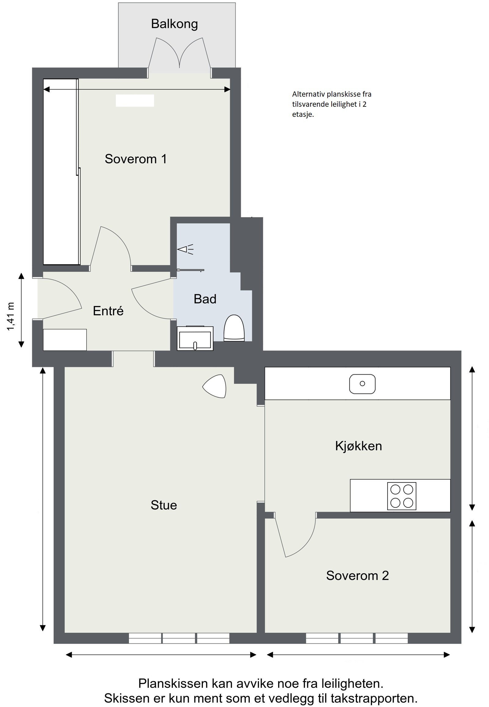 alternativ planskisse nr 2 Galleribilde