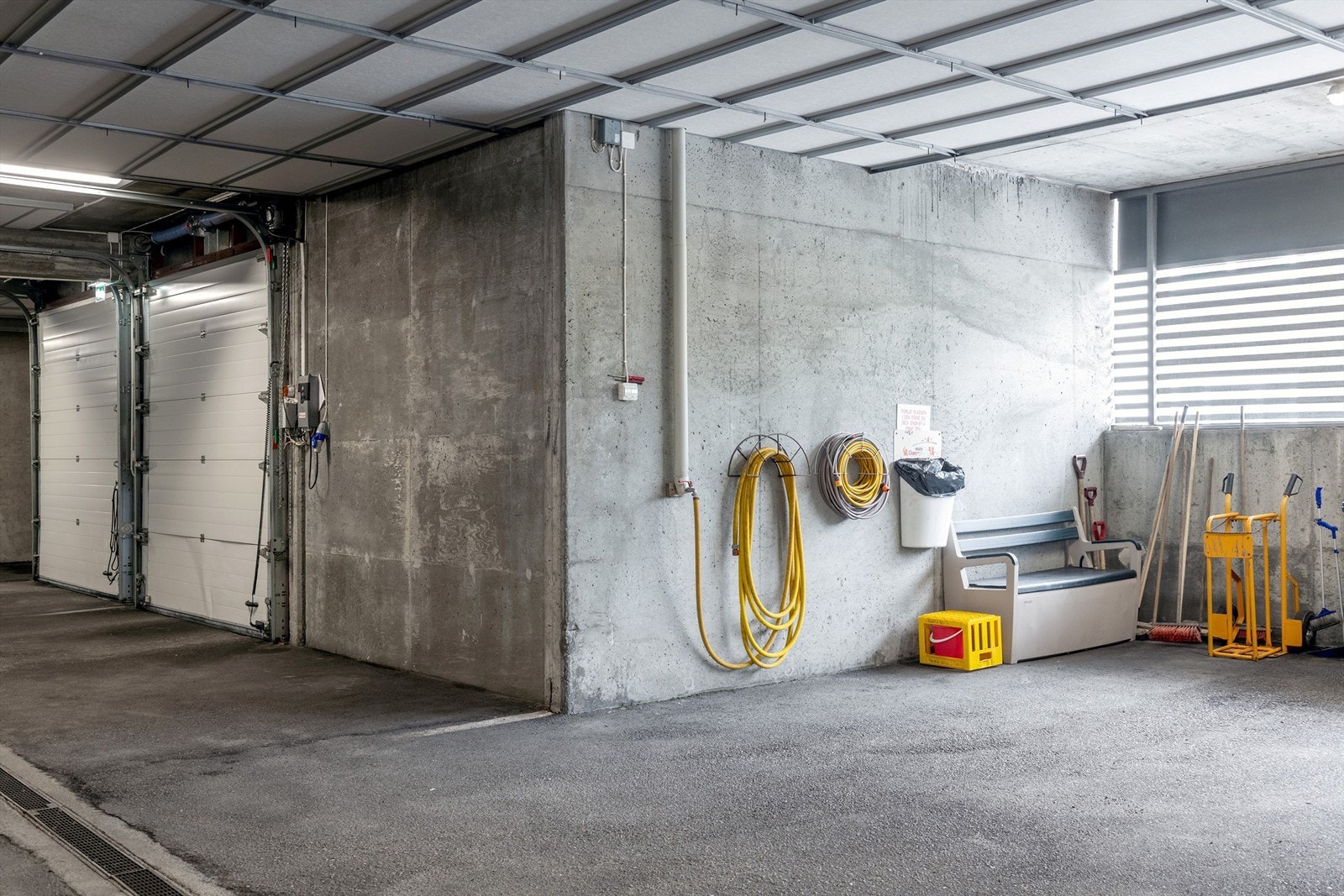 Felles vaskeplass i garasjeanlegget Galleribilde