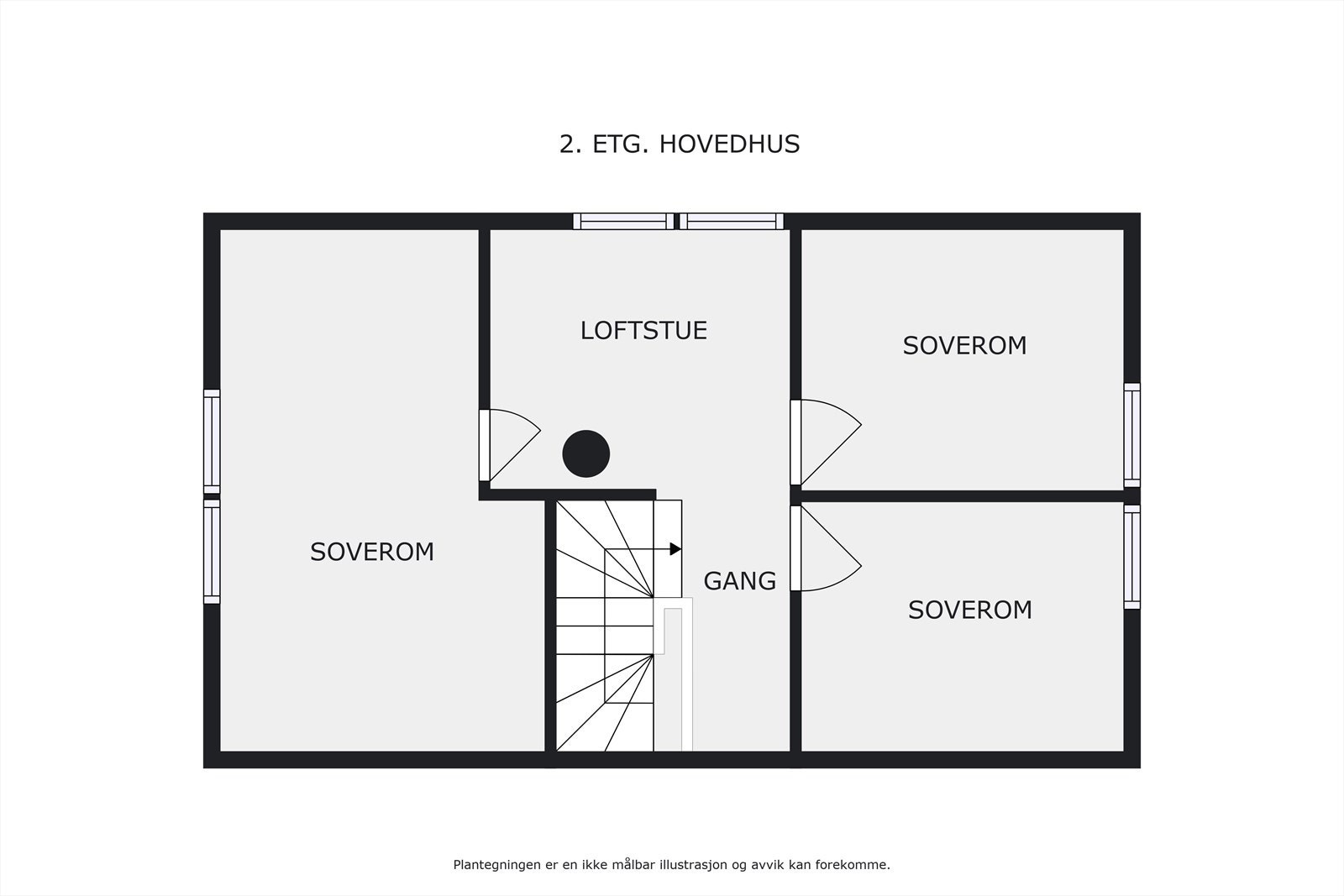 Loft etasje Galleribilde
