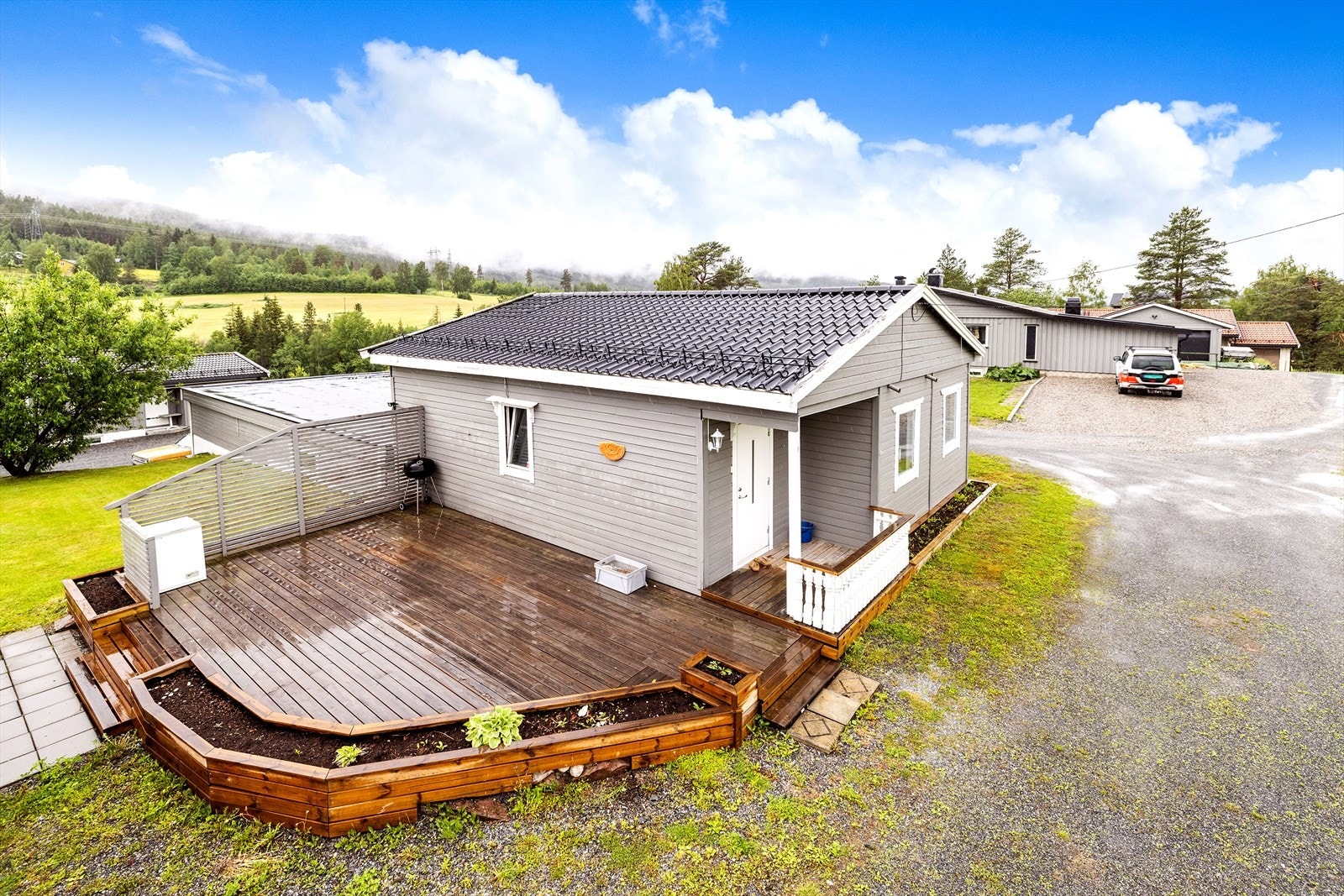 Det foreligger ingen tegninger på uthus Galleribilde